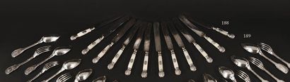 PRINCE EUGENE DE BEAUHARNAIS Set of 12 table...