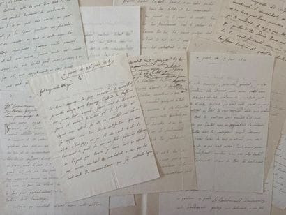 DOUDEAUVILLE - DAVOUT Set of 13 L.S. and...