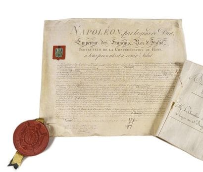 LETTRES PATENTES Patent of ennoblement of...