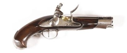 Pistolet de gendarmerie à silex modèle An...