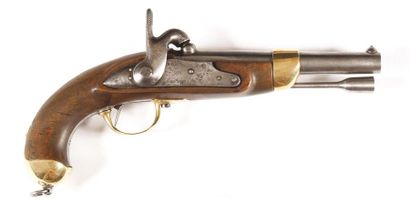 Pistolet d’arçon modèle 1822 T bis à percussion....