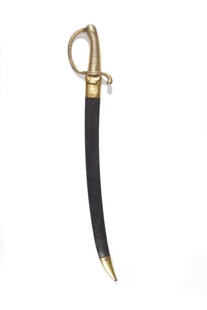 Sabre d’infanterie dit « Briquet » Poignée...