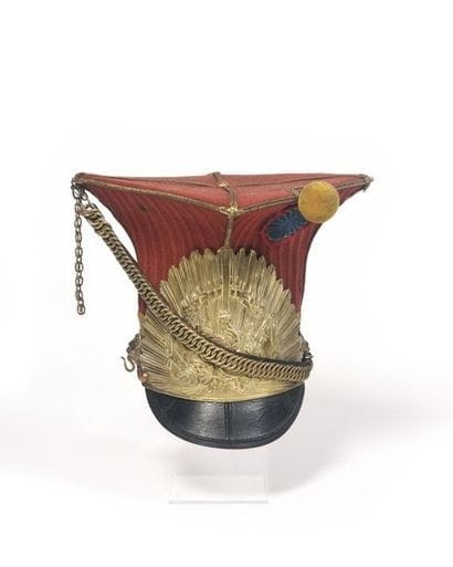 Chapska de sous officier des lanciers d’Orléans....