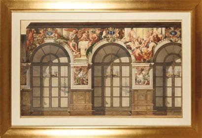 Charles YRIARTE (1832-1898) Galerie des fêtes...