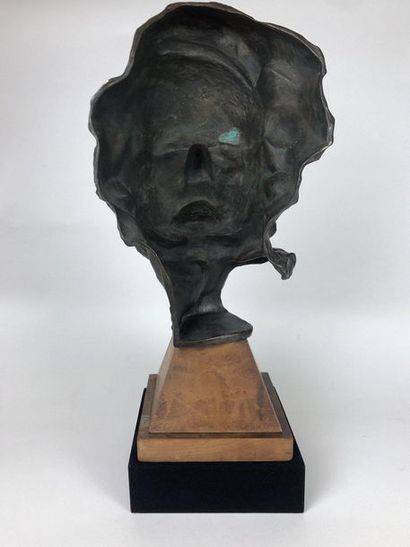 PLAYING RULES (1882-1921) Wagner Mask Bronze...