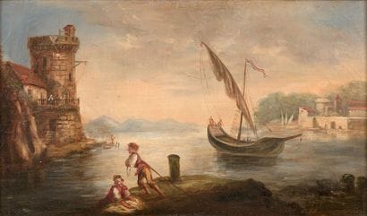 In the taste of Joseph VERNET
Marine with...