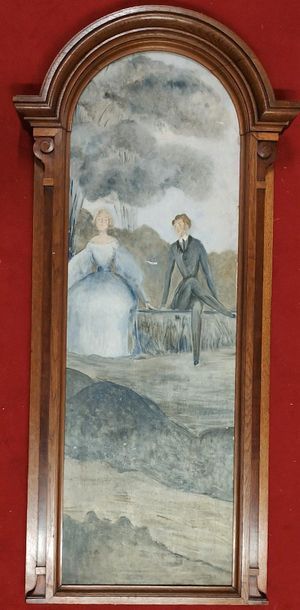 FRENCH SCHOOL Late 19th century Gallant scenes...