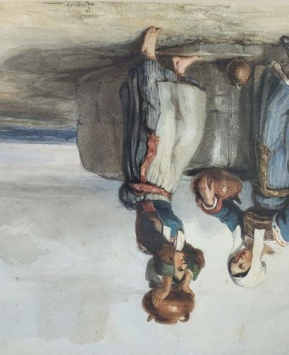 Alexandre Marie LONGUET (1805-1851) Neapolitans...