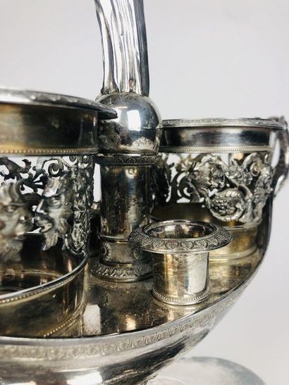 OIL-WINE HOLDER HOLDER of shuttle shape in...