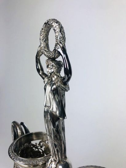 OIL-WINE HOLDER HOLDER of shuttle shape in...