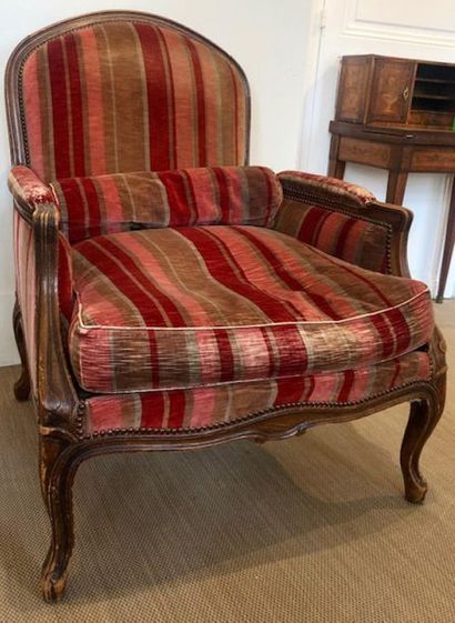 Large CHERBERRY in natural wood with a flat...