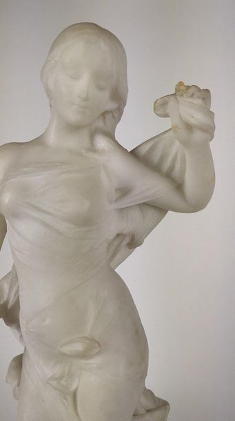Edouard DROUOT (1859-1945) Standing nymph...
