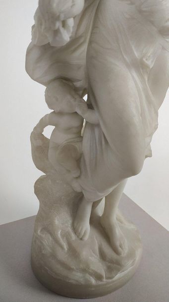 Edouard DROUOT (1859-1945) Standing nymph...