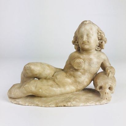 VANITY with naked and elongated child in...