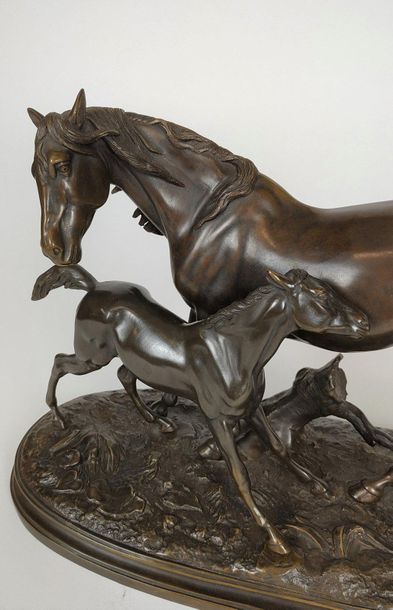 Edouard DELABRIERE (1829-1912) After Mare...