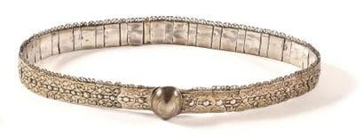 Belt of a Caucasian woman

Silver, leather

Punches:...