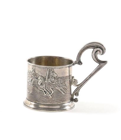 GLASS HOLDER by Khlebnikov

Decorated with...