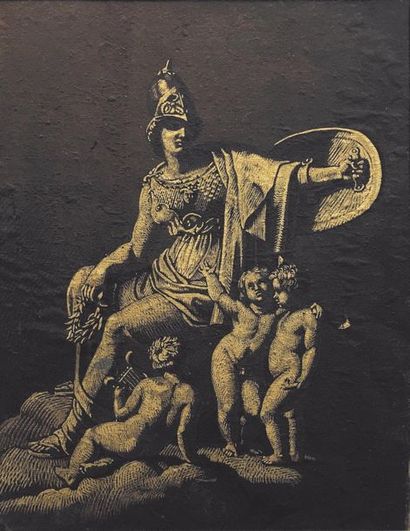 Pierre-Louis DELAVAL (1790-1881) Minerve...