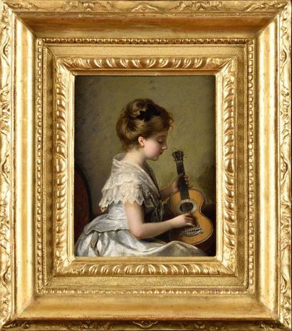 Giovanni ROTA (XIXe-XXe) The music lesson...