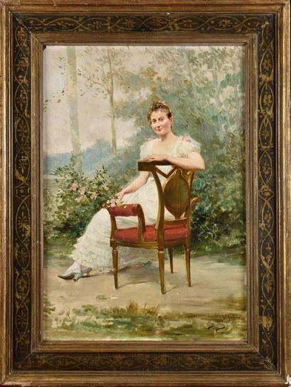 Mariano ALONZO PÉREZ (1857-1930) Portrait...