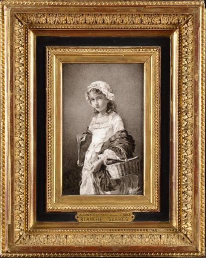 Blanche SUARES (XIXth), after Jeanne Toulza...