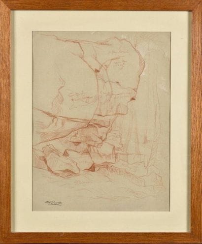 Alexandre DESGOFFE (1805-1882) Etudes de...