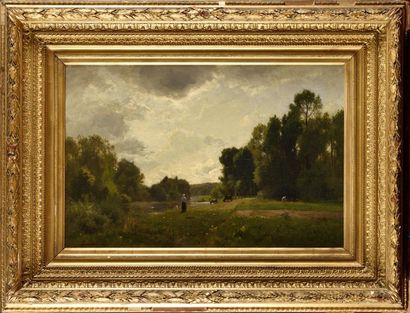 Charles-Joseph Beauverie (1839-1923) Gardeuse...