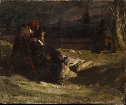Attributed to Benjamin CONSTANT Faust and...
