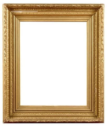 FRANCE, 19th century Frame with wooden frame...