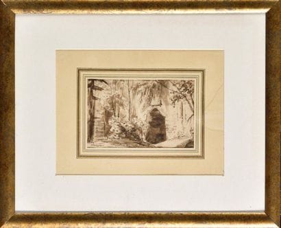Jean-Jacques CHAMPIN (1796-1860) Paysage...