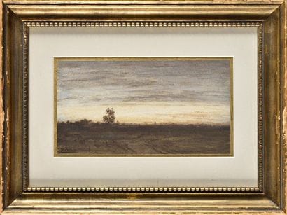 Félix ZIEM (1821-1911) Sunset around Fontainebleau...