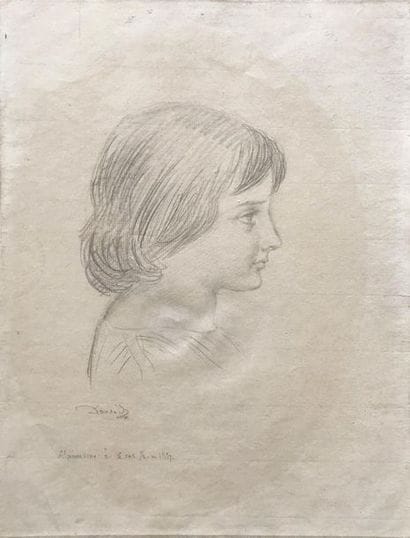Pierre- Jean DAVID D'ANGERS (1788-1856) Portrait...