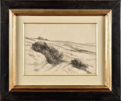Maximilien LUCE (1858-1941) Landscape Pencil...