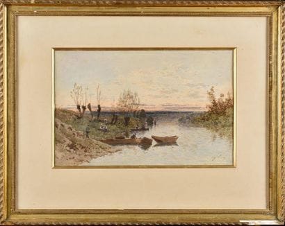 Eugène CICÉRI (1813-1890) Animated Landscape...