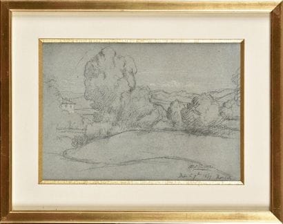 Alexandre DESGOFFE (1805-1882) Sous-bois...