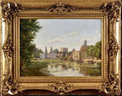 Louis Charles D. PRIEUR (1887-?) Le Loing...
