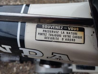 1969 HONDA DAX
Cadre numéro ST70-555481

Moteur...
