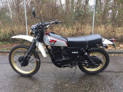 1981 YAMAHA 500 XT
Type 1U6 

Numéro 140824



Apparue...