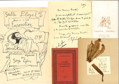 LIFAR SERGE (1905-1986) – AUTOGRAPHE

Lot...