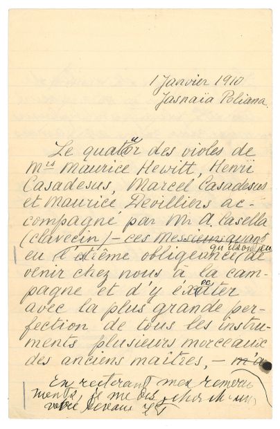 TOLSTOI LEON (1828-1910) – AUTOGRAPHE

TOLSTOI...