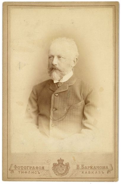 TCHAÏKOVSKI Piotr (1840-1893)

Portrait....
