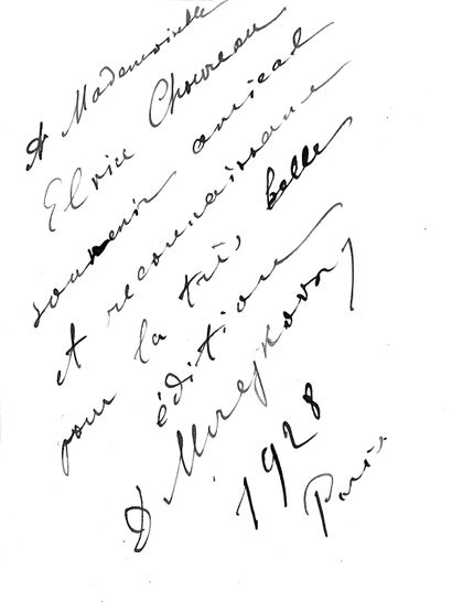 MEREJKOVSKY DMITRII (1865-1941) – AUTOGRAPHE

Les...