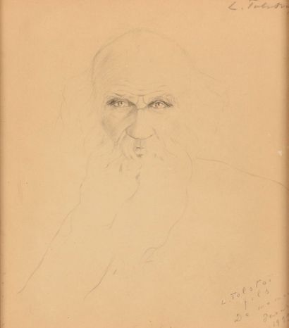 Léon Tolstoï (1869-1945), fils, attribué...