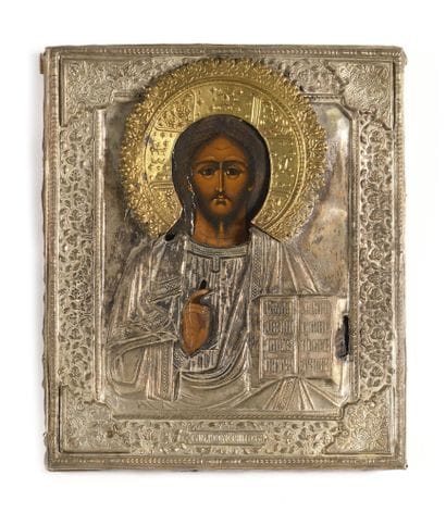 ICONE « CHRIST PANTOCRATOR »

Tempera sur...