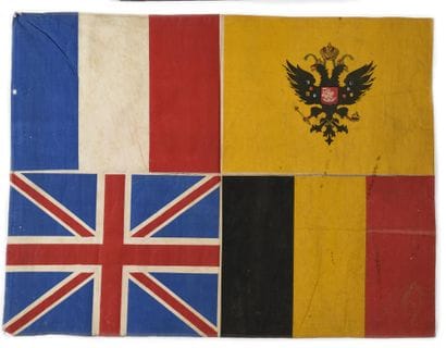 DRAPEAU DES ALLIES

France, Angleterre, Russie...