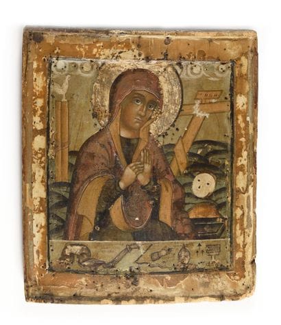 ICONE « LA VIERGE D’AKHTIRSK »

Tempera sur...