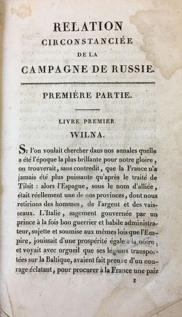 [Campagne russe du 1812]

LABAUME Eugène...