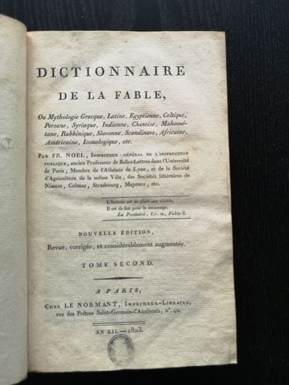 [DE LA BIBLIOTHEQUE DE NICOLAS TOUROVEROFF]

LOT...