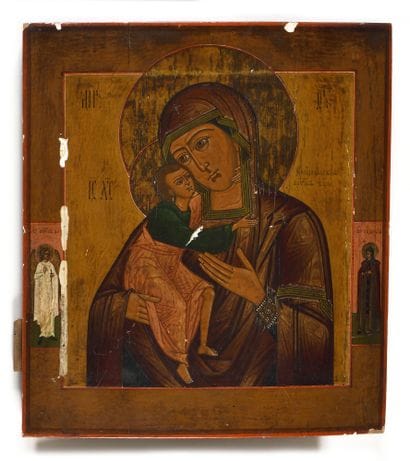ICONE « LA VIERGE DE FEODOR »

Tempera sur...