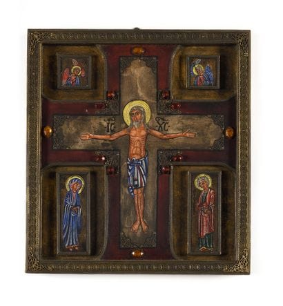 ICONE DE « LA CRUCIFIXION »

Bois, métal,...